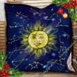 Zodiac Constellations & The Sun. Quilt Nkp255