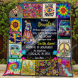 Believe In Yourself As Much As I Believe In You, Mom To Daughter, Hippie Quilt Nh282