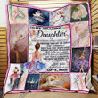 To My Amazing Daughter, Ballet Quilt Np329