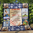 To Our Son, Baseball Quilt