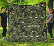 Dragonfly Military Th1207 Quilt