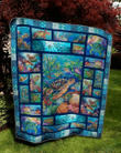 A Special Gift For Fans Ll A106 Turtle Ocean Quilt
