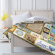Jewish House Blessing Blankets - Blessing For The Home Quilt Blanket - House Blessing Gift Ideas
