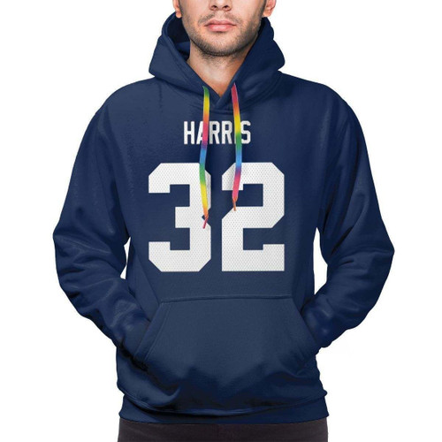 #32 Franco Harris Men Hooded Print Steelers Football Team Art#389 3D Pullover Printed Over Unisex Hoodie