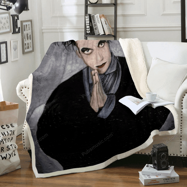 Robert Smith - Music Art For Fans Sherpa Fleece Blanket