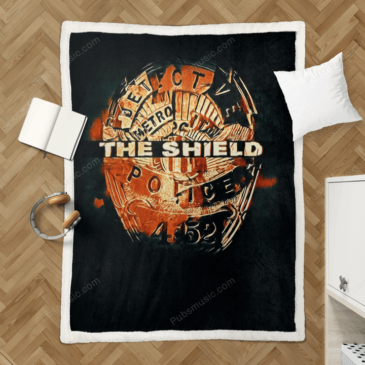 The Shield - Tv Shows Sherpa Fleece Blanket