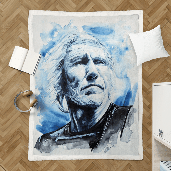 Roger Waters - Pop Art Sherpa Fleece Blanket