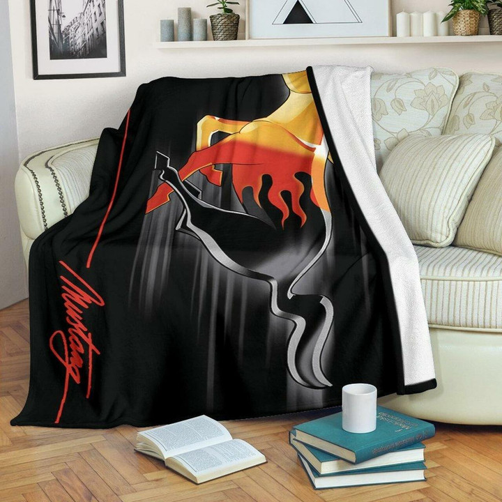 Mustang Blanket V2 Bedding Sets Duvet Covers Comforter Sets Large Size 60x80 Inches Blanket1431