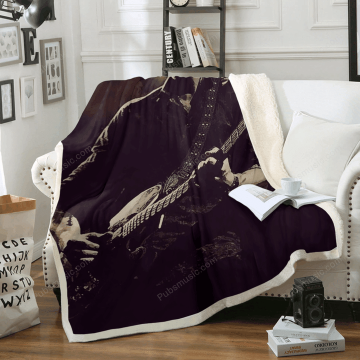 Shawn Mendes 28 - Music Art For Fans Sherpa Fleece Blanket