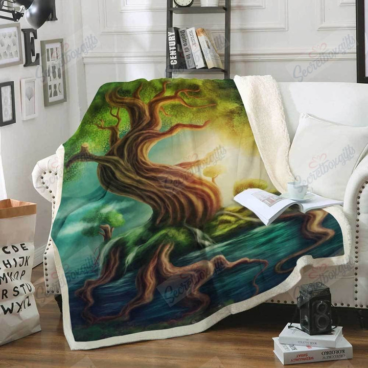 World Tree Viking Gs-Cl-Kc1208 Fleece Blanket