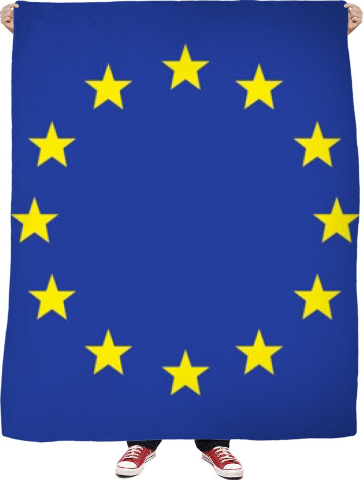 European Union Fleece Blanket