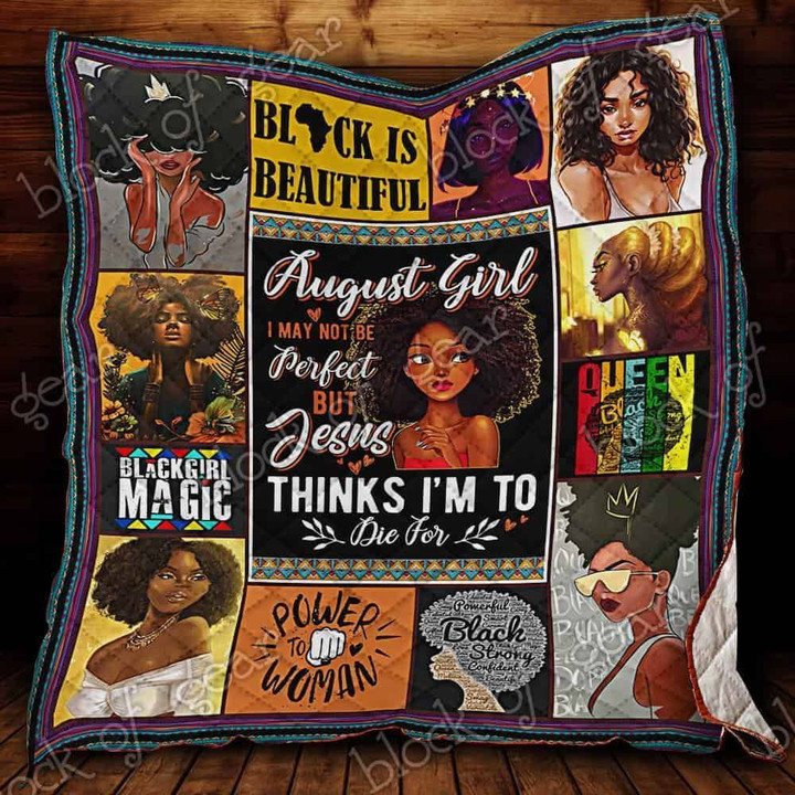 August Black Girl Quilt Ciewi