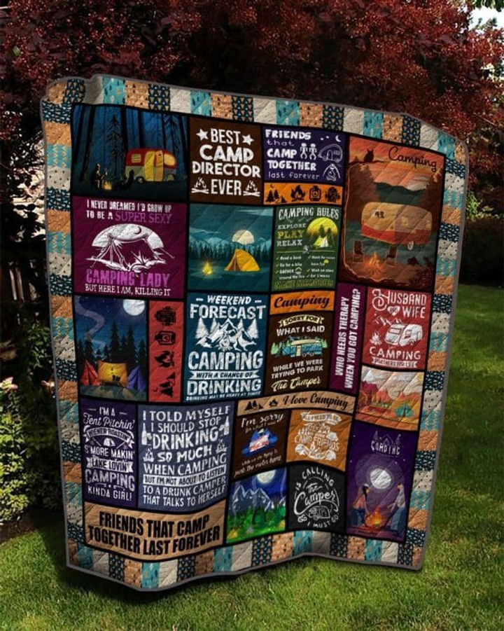 Camping Quilt Cuwky