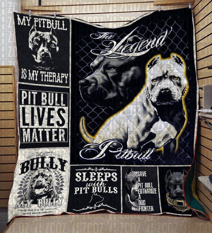 Pit Bull Quilt Cualy