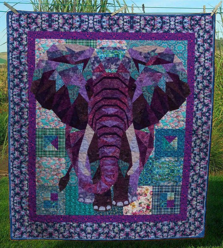Elephant Quilt Tuedv