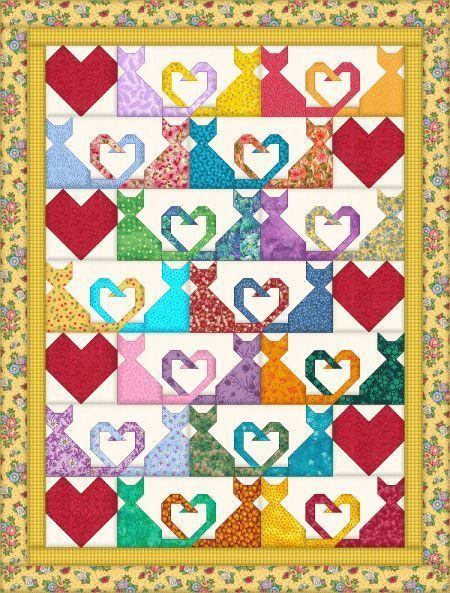 Cats Quilt Tumby