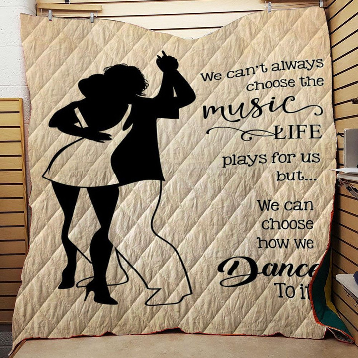 Family We Can Always Choose The Music Life Quilt Cidel
