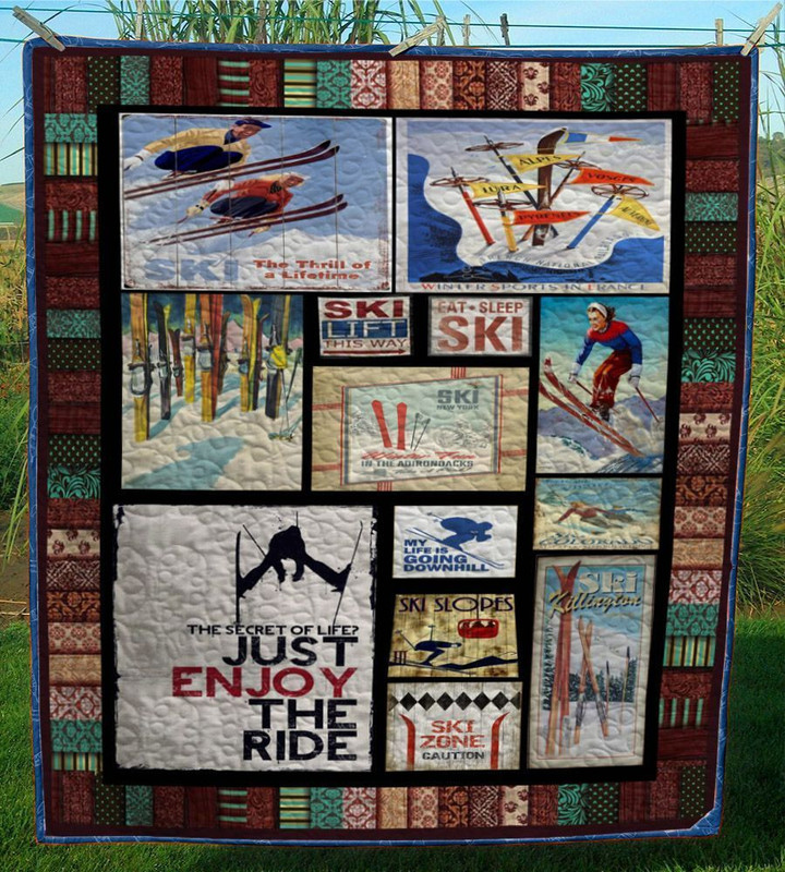 Skiing Quilt Tugei