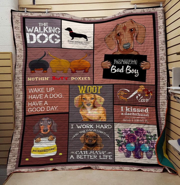 A Bc - The Walking Dog Quilt