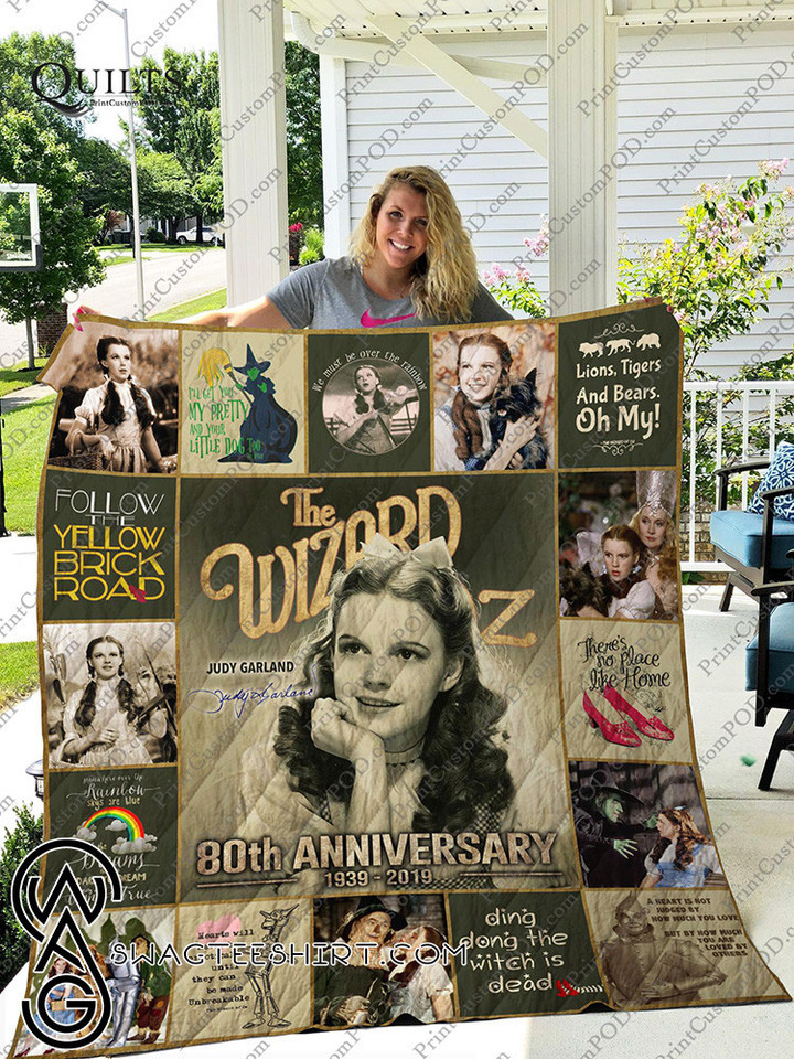 The Wizard Of Oz Judy Garland 80Th Anniversary Quilt
