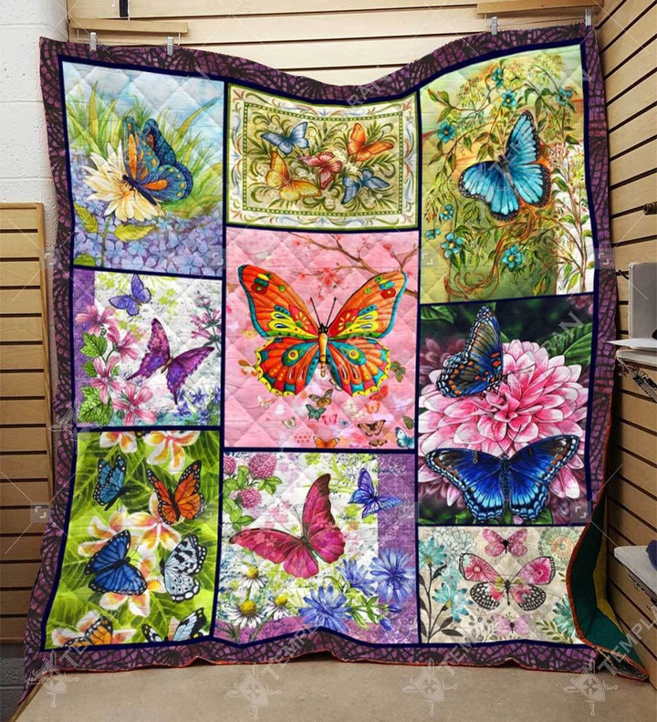 Hth0907 Butterfly We Don T Talk Any More Quilt Christmas Gift Dhc16122662Dd