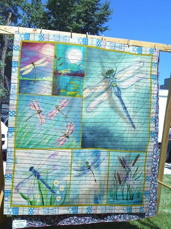 Hth1906 Dragonfly I M A Dragonfly Quilt Christmas Gift Dhc16122890Dd