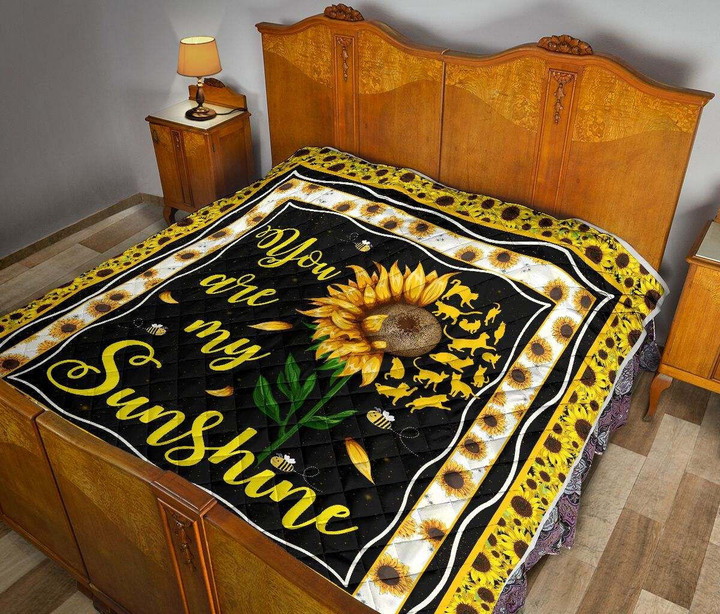Quilt Cat Quilt You Are My Sunshine Sunflower Quilt Dhc281110851Dd