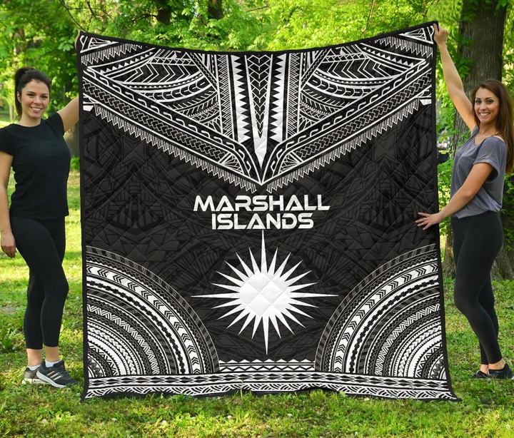 Marshall Islands Premium Quilt Polynesian Chief Black Version Bn10 Dhc28113206Dd