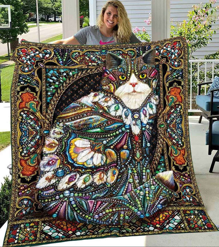 Artistic Cat Quilt Anh0026 Dhc11121212Dd