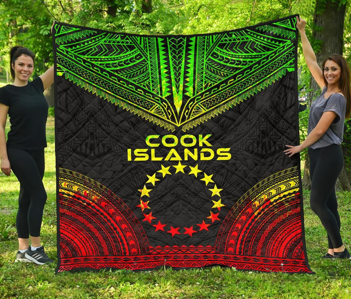 Cook Islands Premium Quilt Polynesian Chief Reggae Version Bn10 Dhc28113176Dd