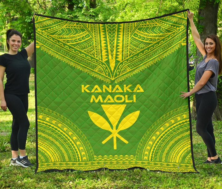Kanaka Maoli Premium Quilt Polynesian Chief Flag Version Bn10 Dhc28113198Dd
