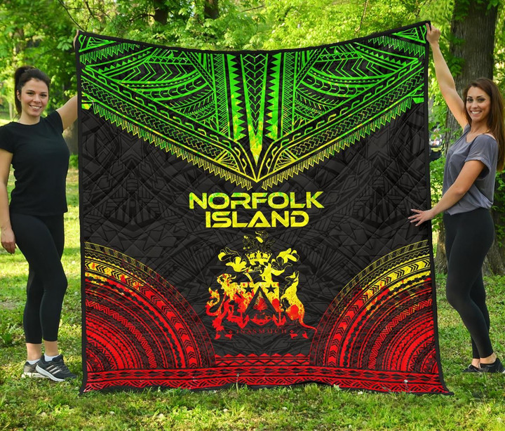 Norfolk Island Premium Quilt Polynesian Chief Reggae Version Bn10 Dhc28113220Dd