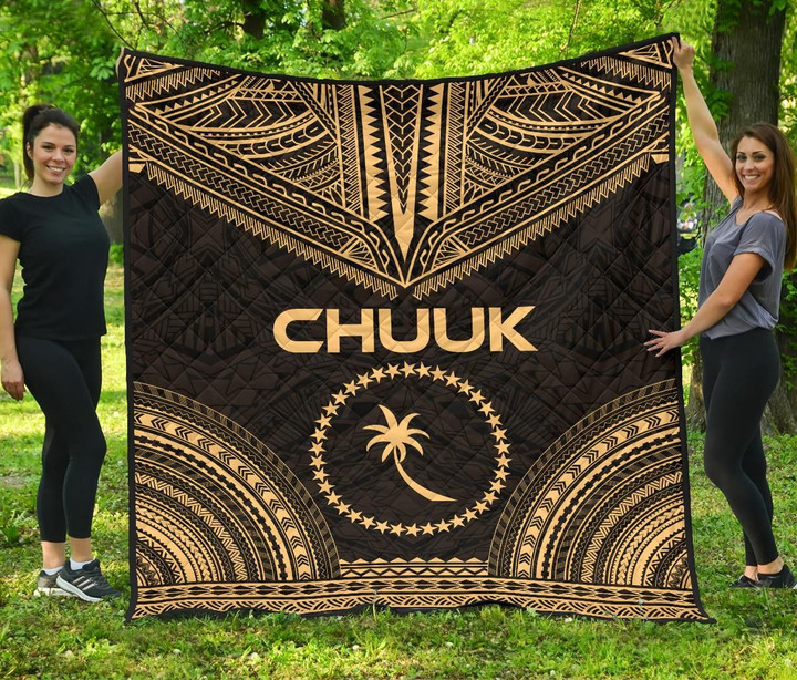 Chuuk Premium Quilt Polynesian Chief Gold Version Bn10 Dhc28113239Dd