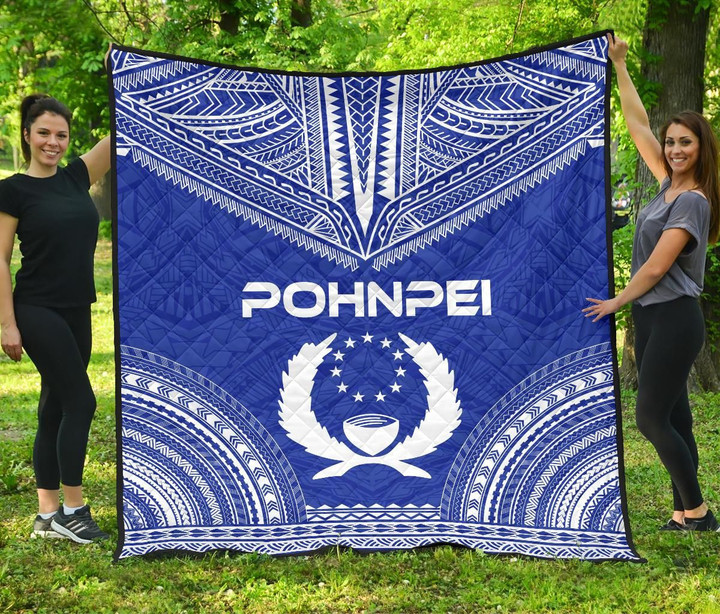 Pohnpei Premium Quilt Polynesian Chief Flag Version Bn10 Dhc28113277Dd