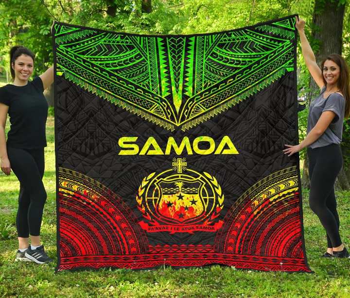 Samoa Premium Quilt Polynesian Chief Reggae Version Bn10 Dhc28113284Dd