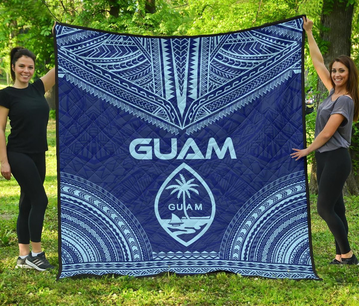 Guam Premium Quilt Polynesian Chief Flag Version Bn10 Dhc28113247Dd
