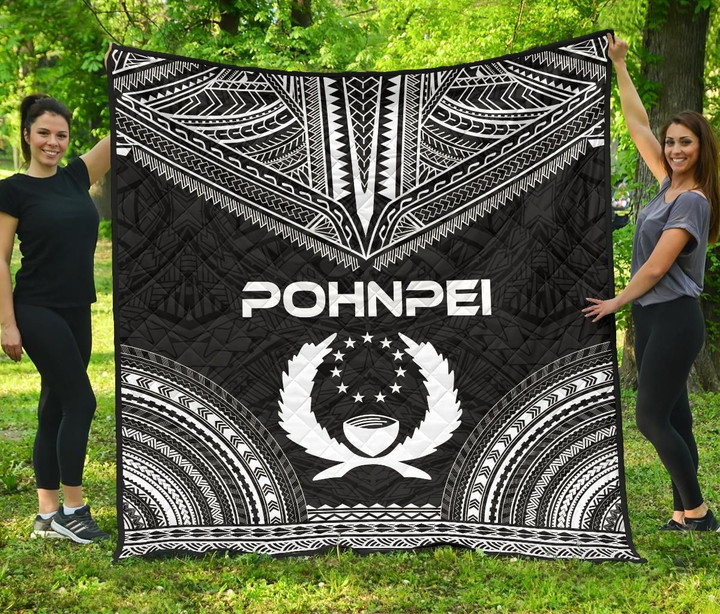 Pohnpei Premium Quilt Polynesian Chief Black Version Bn10 Dhc28113276Dd