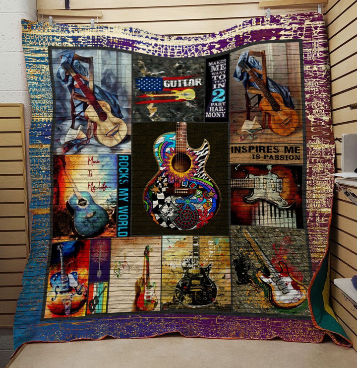 Ltr2711 Guitar Feeling Chilly Quilt Dhc16122320Dd