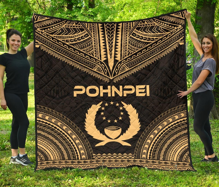 Pohnpei Premium Quilt Polynesian Chief Gold Version Bn10 Dhc28113278Dd