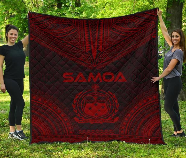 Samoa Premium Quilt Polynesian Chief Red Version Bn10 Dhc28113282Dd