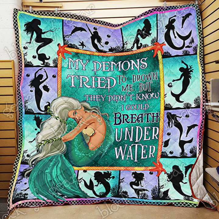Mermaid Queen Of The Sea Quilt Np292 Dhc11124338Dd