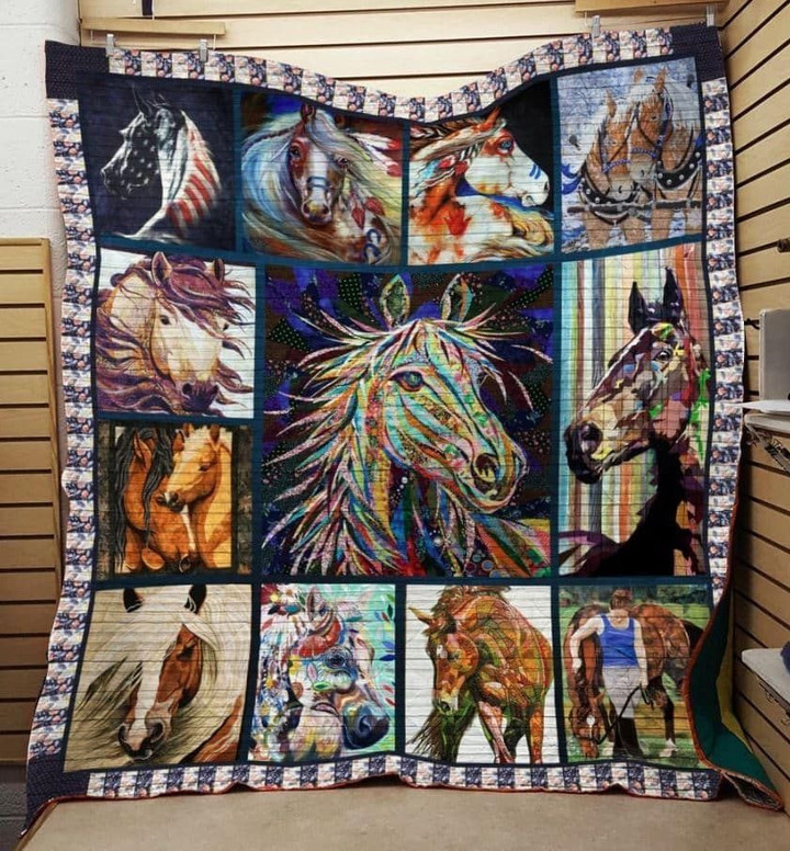 Mp1611 Horse My Crazy Horse Quilt Dhc16123860Dd