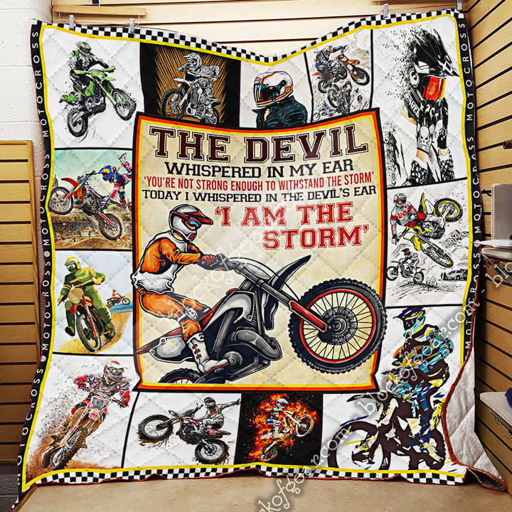 I Am The Storm, Motocross Quilt Np364 