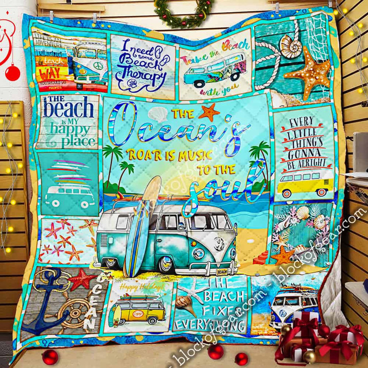 The Beach Calls And I Answer Quilt 