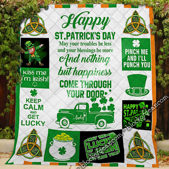 St.Patrick'S Day Quilt Nkp403 