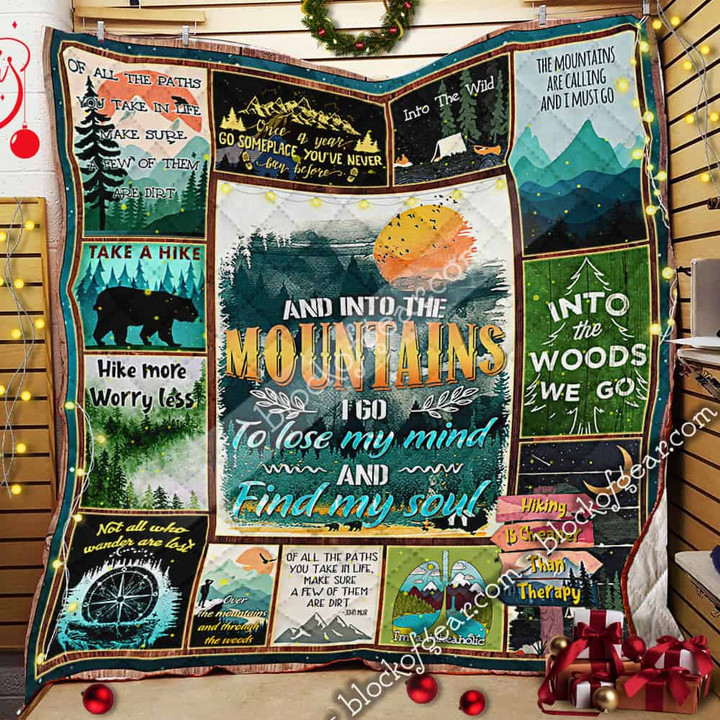I'M A Hikeaholic Hiking Quilt 