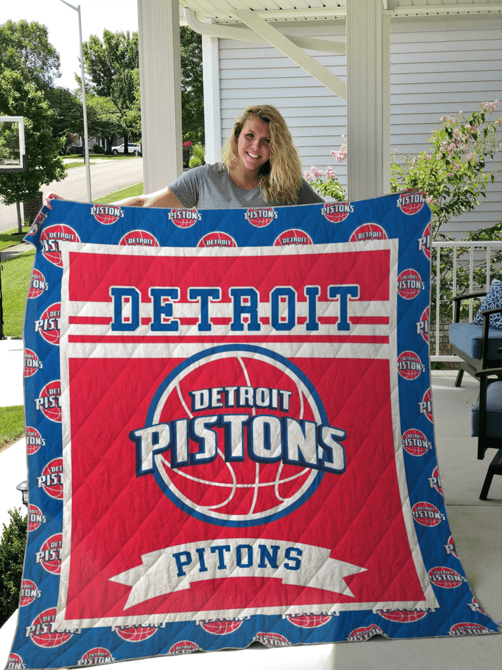Detroit Pistons Quilt Tn230925