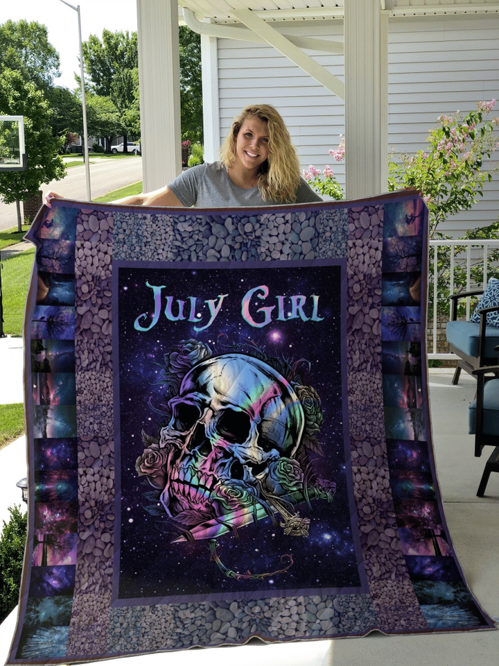Gift For July Girls Quilt W170909