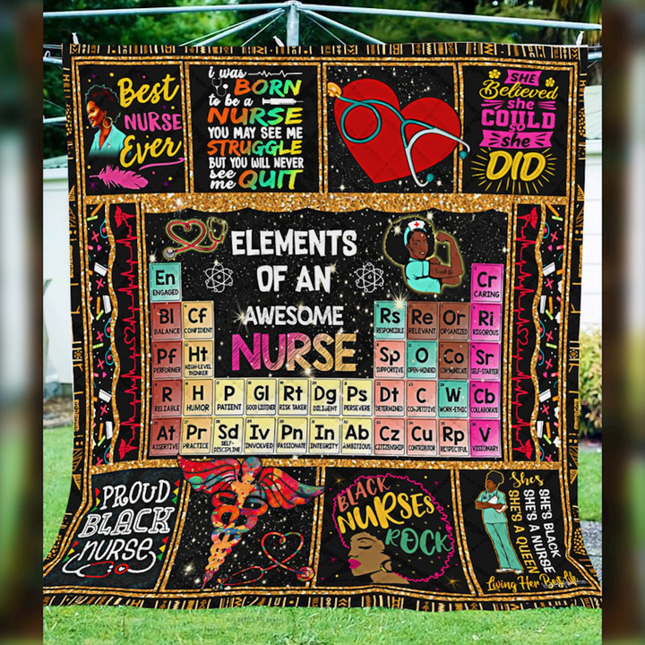 Elements Of An Awesome Nurse Quilt 