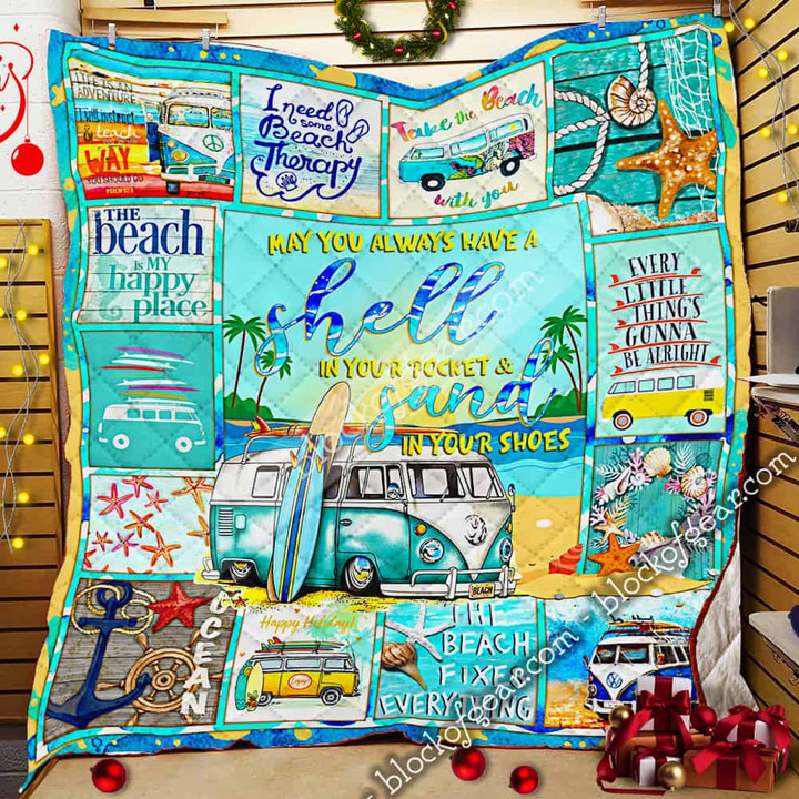 The Beach Is In My Soul Quilt 